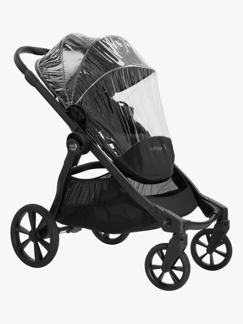 Baby Jogger City Select 2 Tencel Geschwisterwagen, Lunar Black
