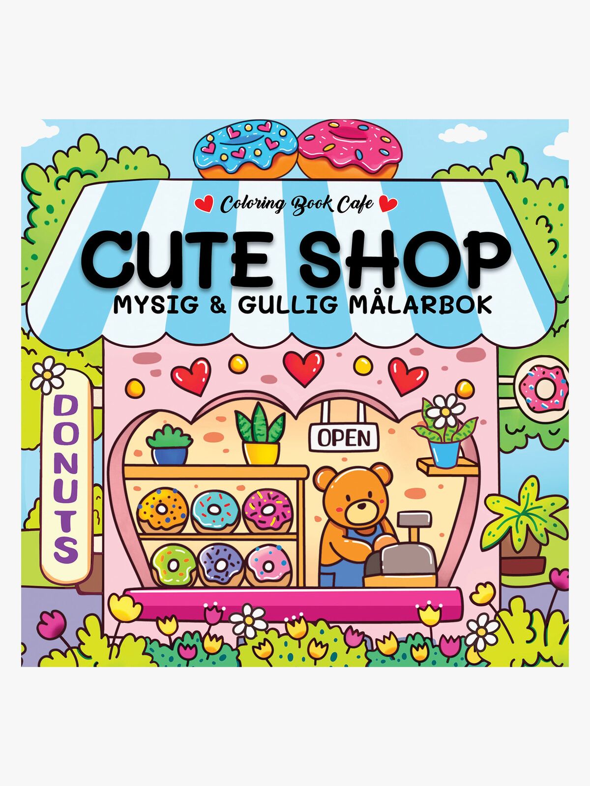 Legind A/S Cozy Cute Shop Malbuch
