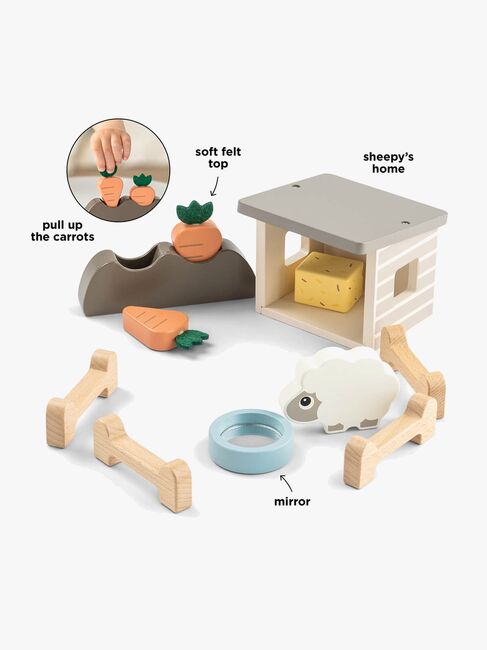 Done By Deer Bauernhof Spielset Schaf