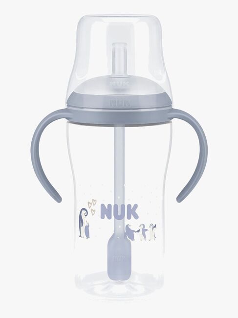 NUK Perfect Match Trinklernbecher mit Trinkhalm 260 ml, Penguin N2163-20-4552_1.jpg
