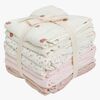 Pippi Musselintuch 8er-Pack, Rose Dust