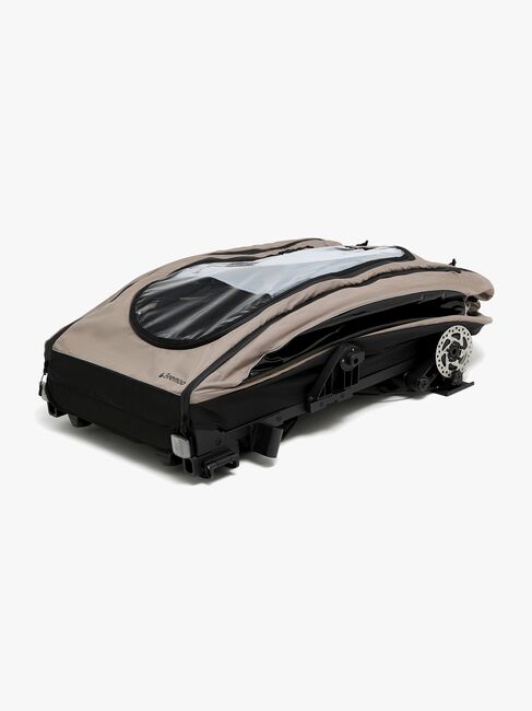 Beemoo Activity Sport Fahrradanhänger, Beige