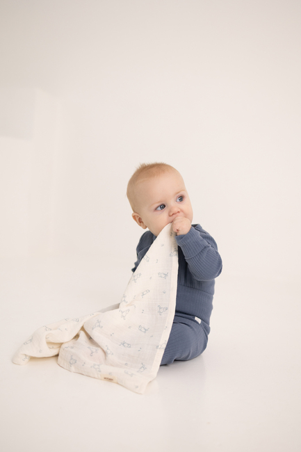 Mumin Musselintücher 2er-Pack, Blue