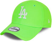 New Era LA Dodgers Neon Pack 9Forty Kappe, Green Shock