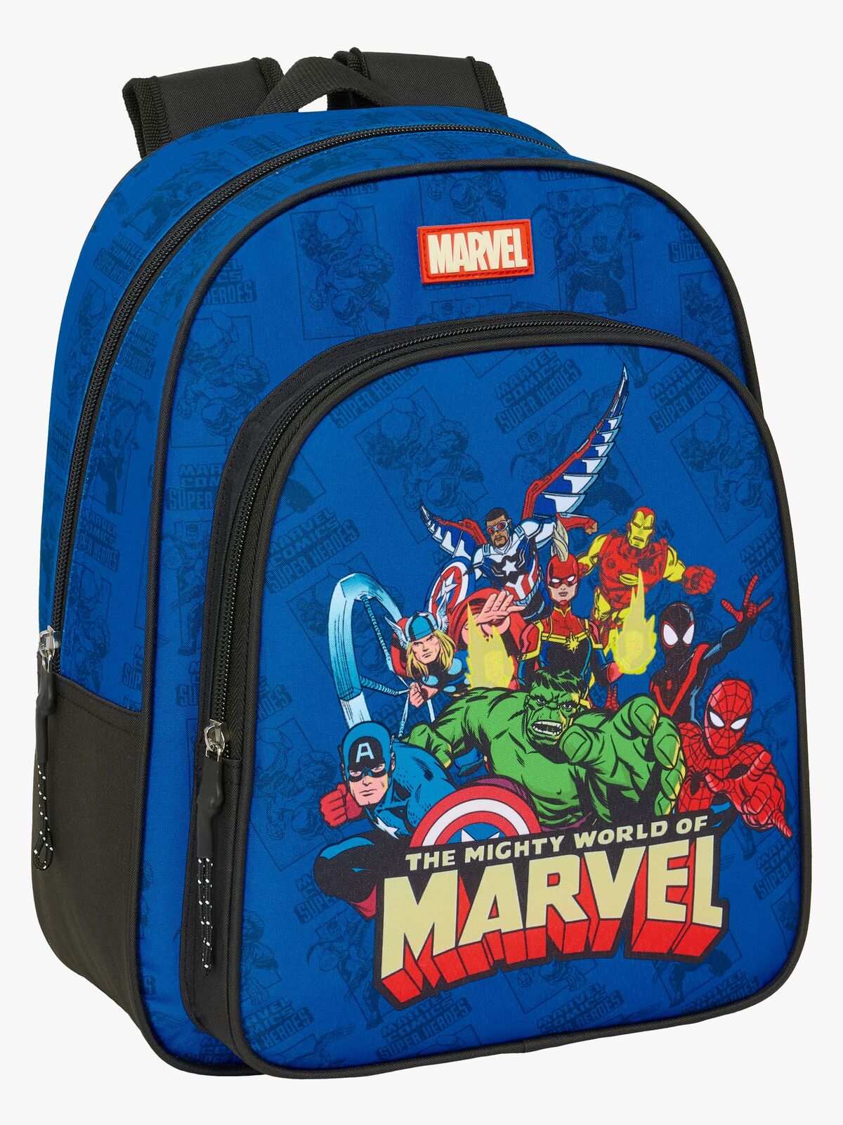 Marvel Avengers Rucksack 9L, Blau