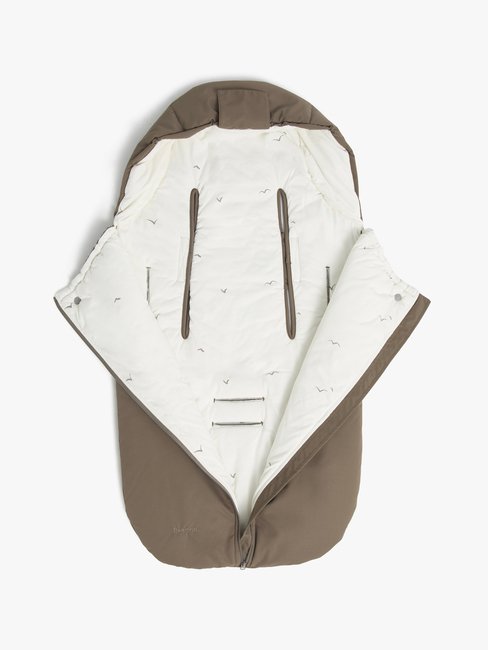 Beemoo Light Mini-Fußsack, Taupe Swallow