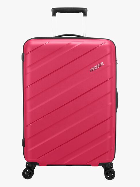 American Tourister Jetdriver Spinner Reisekoffer 63L, Raspberry Pink