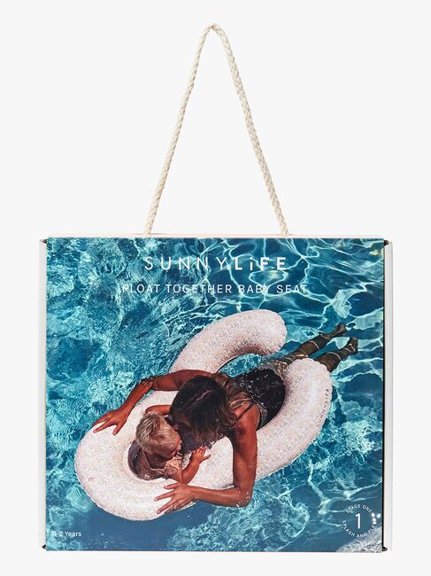 SUNNYLiFE Baby Float Together Aufblasbare Luftmatratze, Into the Garden