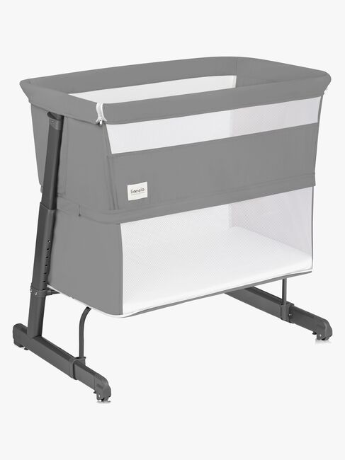 Lionelo Thomi Plus 5-in-1 Beistellbett, Grey Concrete