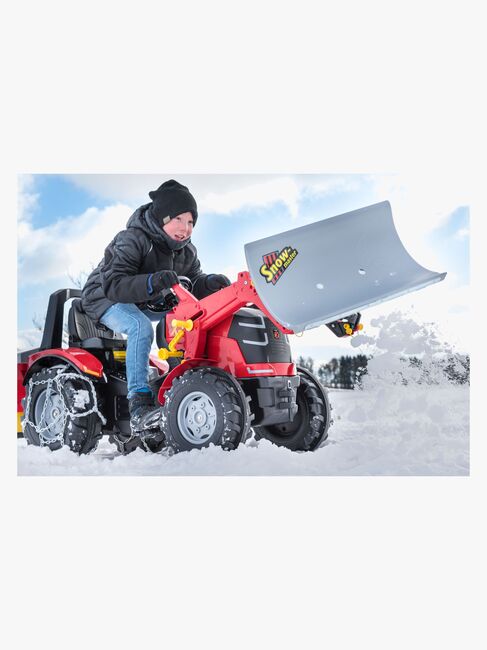 RollyToys rolly Snow Master Schneepflug, Weiß