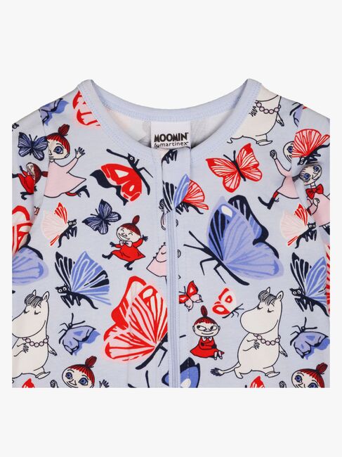 Mumin by Martinex Schmetterlingspark Pyjama, Blau