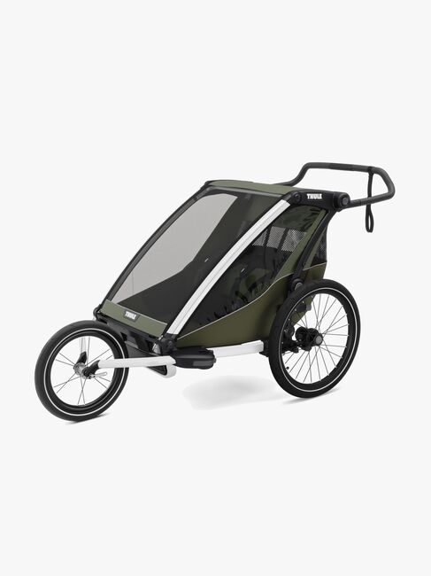 Thule Chariot Lite Double Fahrradanhänger, Vintage Green