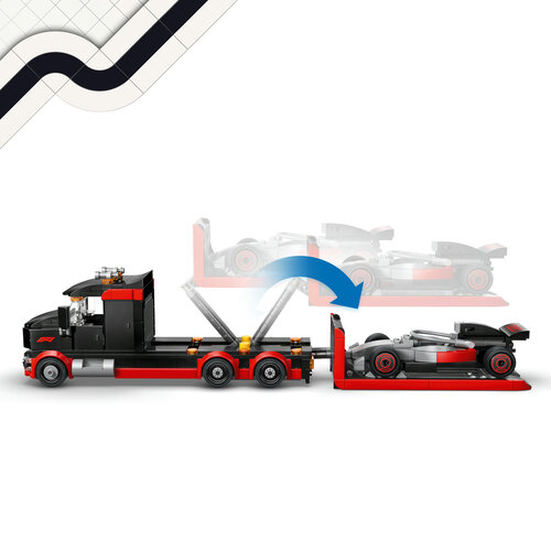 LEGO City 60493 F1 Truck mit Audi F1 Rennwagen