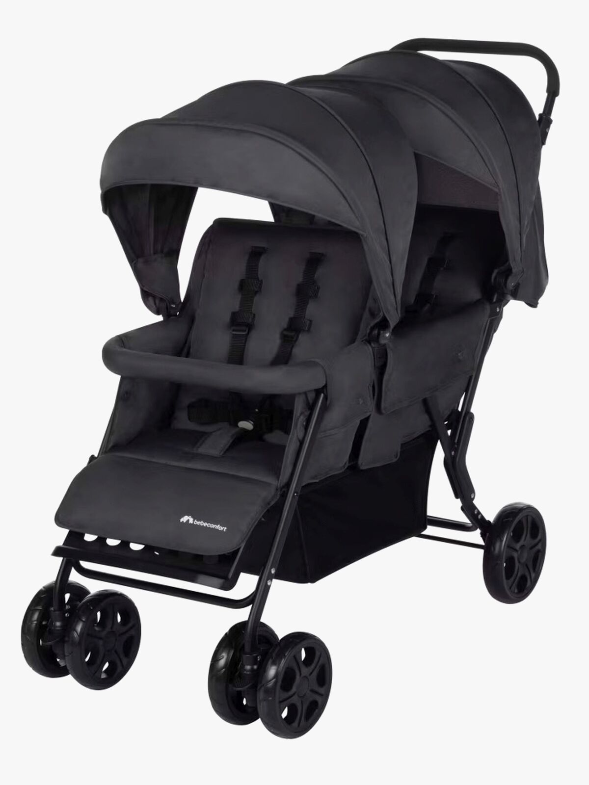 Bebeconfort Teamy Geschwisterwagen, Mineral Graphite