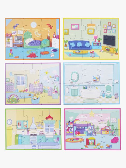 Peppa Wutz Puzzlespiel House Adventure