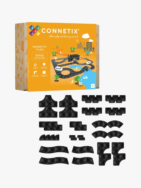 Connetix Magnetische Bauteile Straßenset Creative Roads 48 Teile
