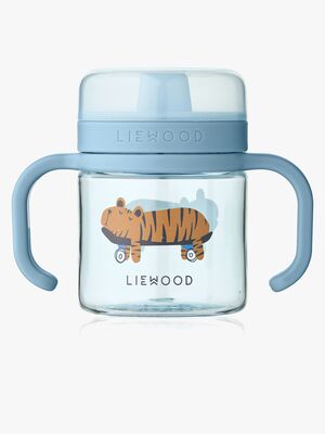LIEWOOD Kylo Tritan Schnabeltasse 280 ml, Fun/Beach Blue