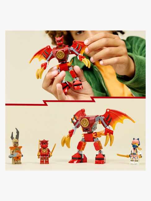LEGO Ninjago 71851 Kais Drachen-Mech Battle Set
