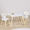 Cloudberry Castle Tisch und Stühle Einhorn