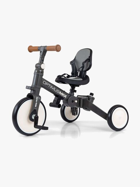 Milly Mally Optimus Max Dreirad 4-in-1, Grau