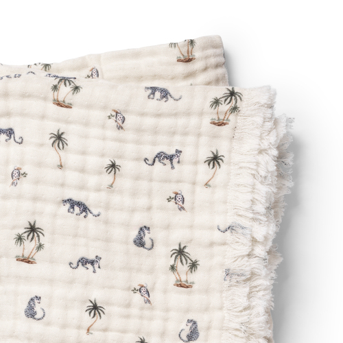 Elodie Soft Cotton Decke, Leo's Resort