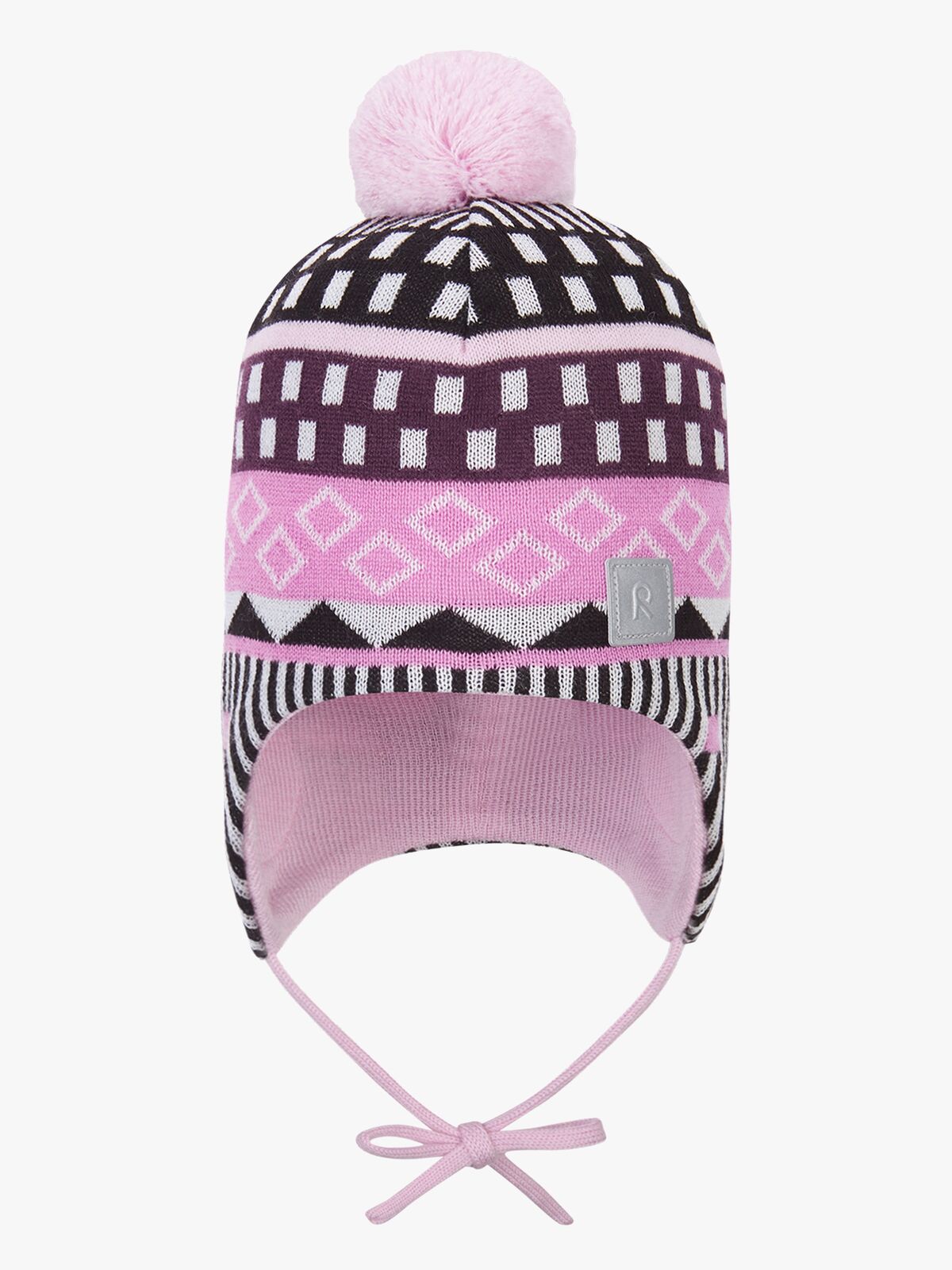 Reima Tassutus Mütze Wollmischung, Cold Pink