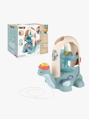 Smoby Little Smoby Schildkröte Nachziehspielzeug mit Kugelbahn