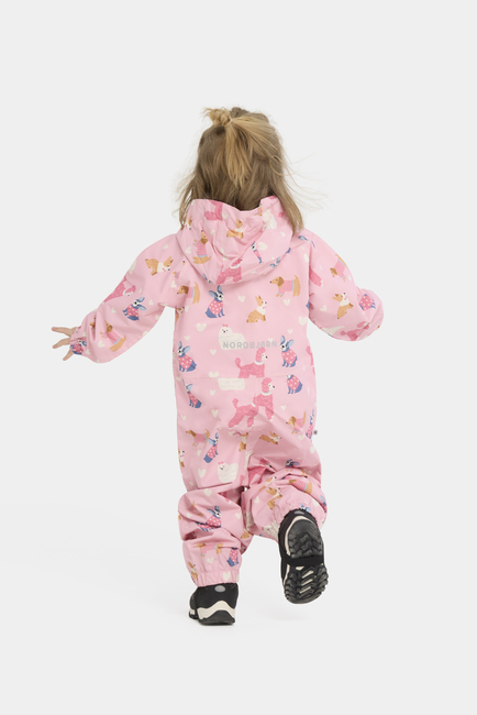 Nordbjørn Skaftö Outdoor-Overall, Puppy Love Candy Pink