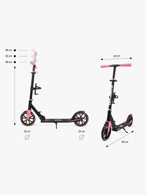 Milly Mally Ultimate Tretroller, Rosa