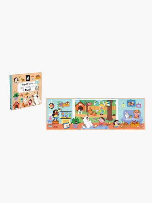 Janod Magneti'Stories Magnet-Set Haustiere 30 Teile