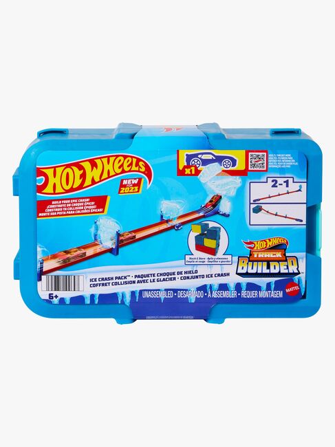 Hot Wheels Track Builder Ice Crash Autorennbahn