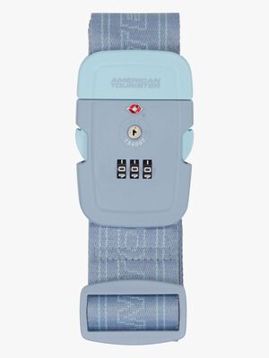American Tourister TSA Gepäckgurt, Stone Blue/Blue