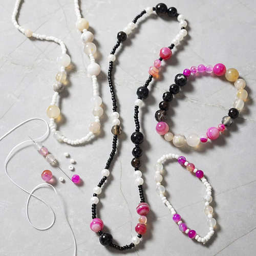 Creativ Company Perlenset, Rosa