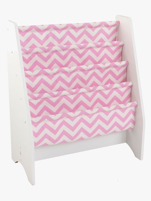 KidKraft Bücherregal, Rosa/Weiß