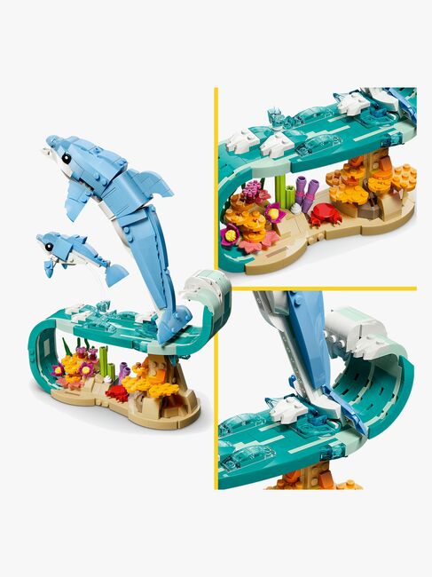 LEGO Creator 31385 Meerestiere: Wunderschöne Delfine