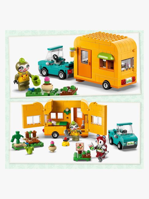 LEGO Animal Crossing 77054 Gerds Wohnwagen & Gärtnerei