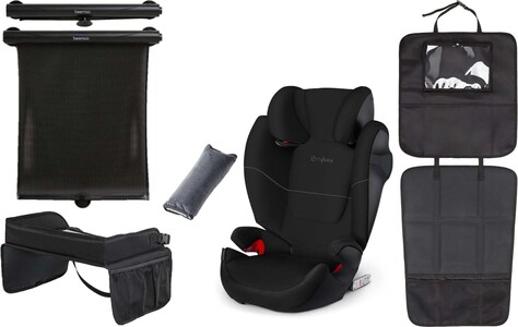 Zubehörpaket Cybex Solution M-Fix Kindersitz, Pure Black