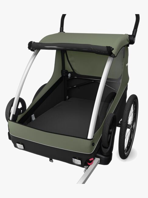 Thule Courier Fahrradanhänger, Vintage Green