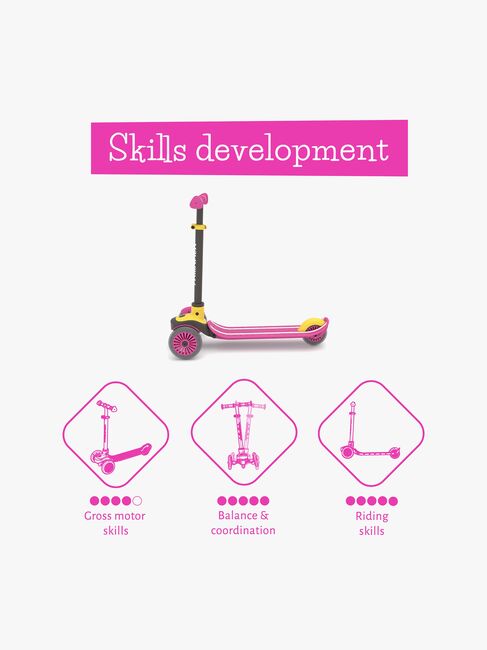Chillafish Scotti Tretroller, Pink