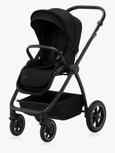 Lionelo Meril 3-in-1 Kombikinderwagen, Black Onyx
