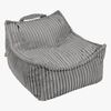 Meowbaby Churros Sitzsack, Moondust Grey