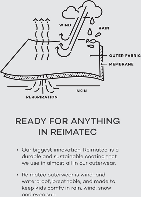 Reima ReimaTec Samppi  Wasserdichte Outdoorhose, Stone Green