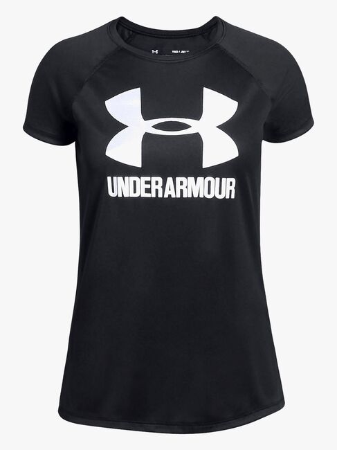 Under Armour Big Logo Tee Solid SS Trainingsshirt, Black