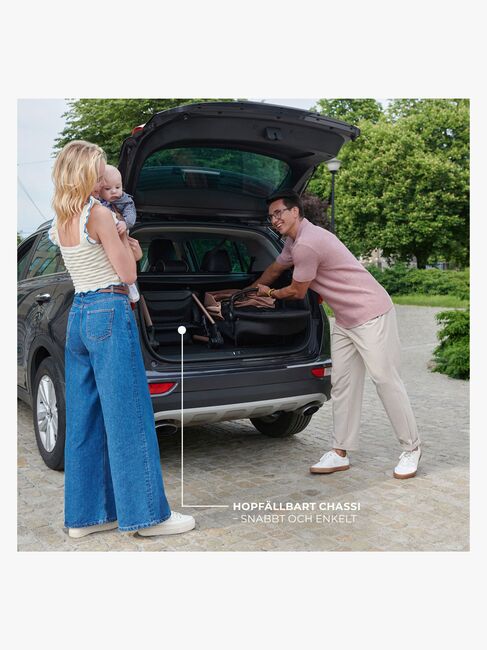 Kinderkraft MOOV 2 3-in-1 Kombikinderwagen, Moonlight Grey