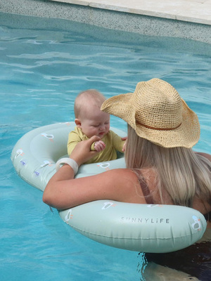 SUNNYLiFE Baby Float Together Aufblasbare Luftmatratze, Sammy the Seagull