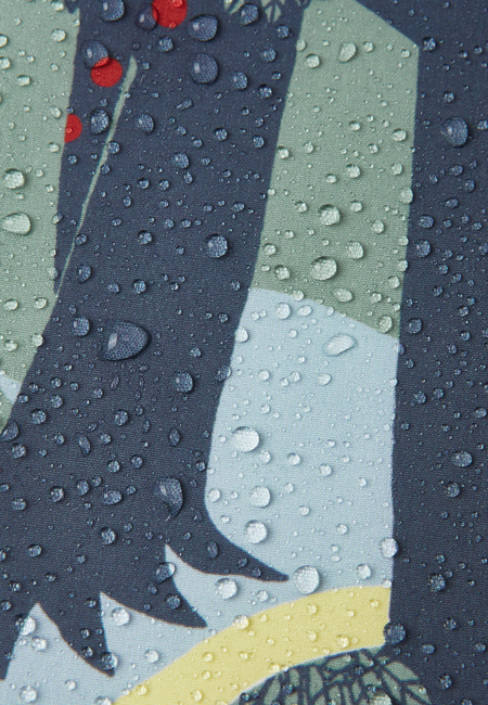 Reima Moomin Mjosa Softshelloverall, Soft Black