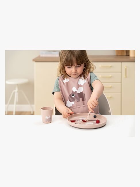 Done By Deer Foodie Teller Happy Clouds, Rosa