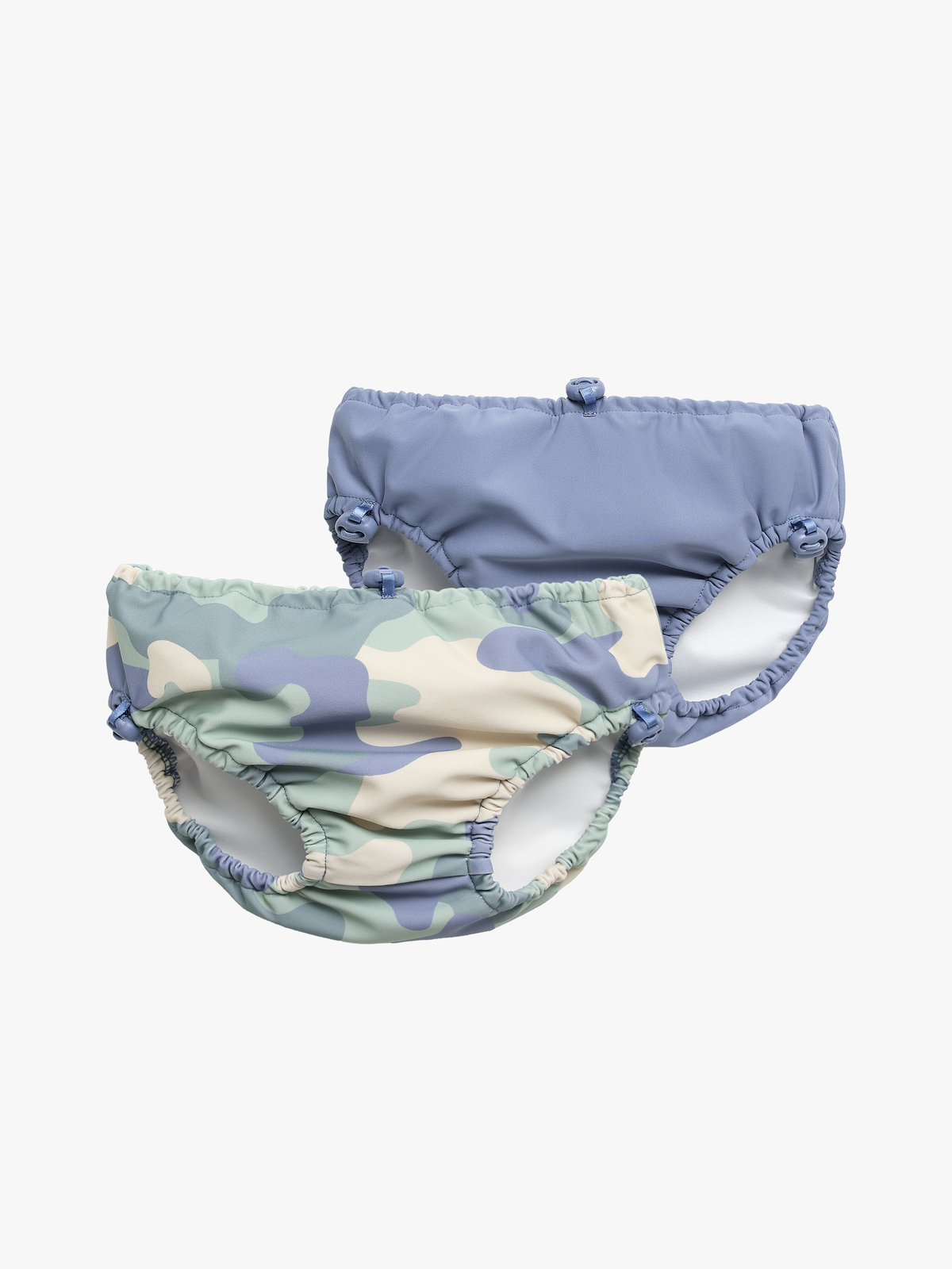 Nordbjörn Mölle 2er-Pack Schwimmwindeln, Blau Camo