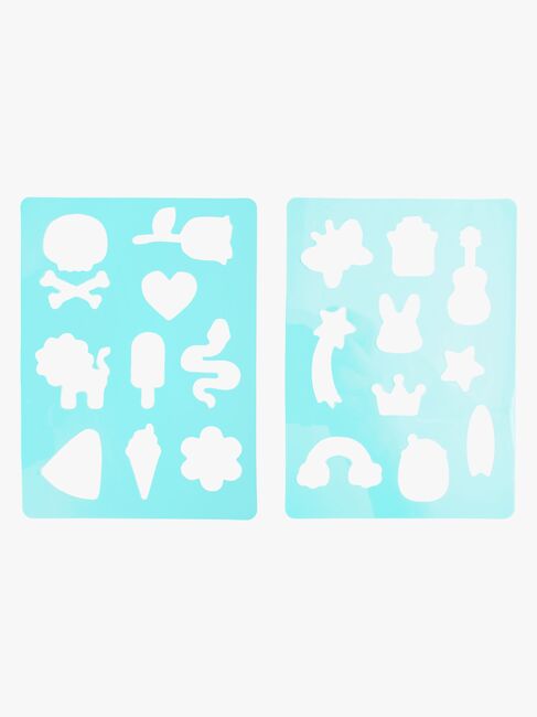 Water Art Wasserbasierte Filzstifte mit Aufklebern, 10 Stück