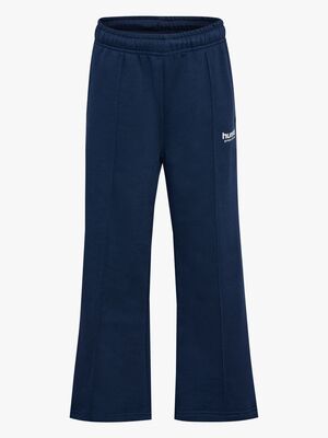 Hummel JR Wide Leg Pintug Jogginghose, Dress Blue